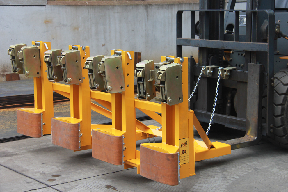 DG series forklift mounted drum grabbers